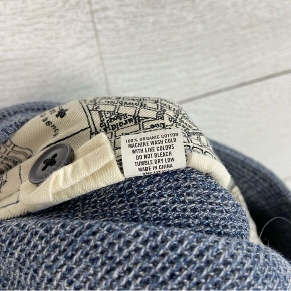 TAYLOR STITCH The Apres Pant Blue Sashiko Woven Tweed Jogger Pants Mens XXL - Picture 5 of 5